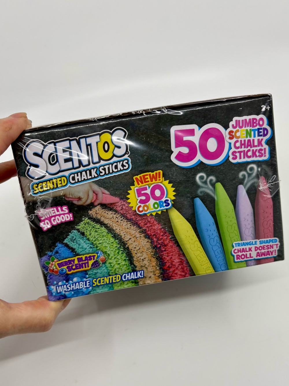 LAST ONE —SCENTOS NWT Scented Chalk Sticks - 50 Jumbo Colors